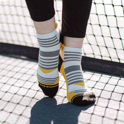 Action Yellow Adult Ankle Socks
