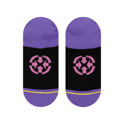 Doll of the Dead Adult No Show Socks With Art By Belle Dee