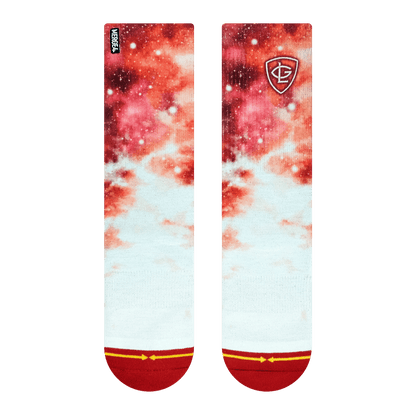 Greg Lutzka Crimson Sky Adult Crew Socks