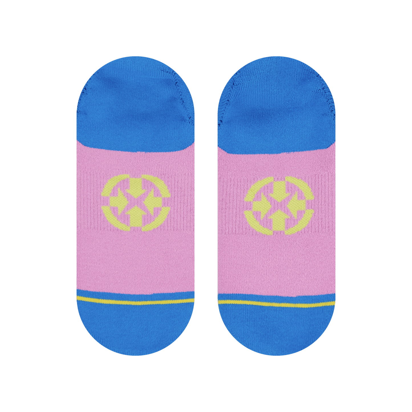 Donut Worry Adult No Show Socks With Art By Hanna Minck