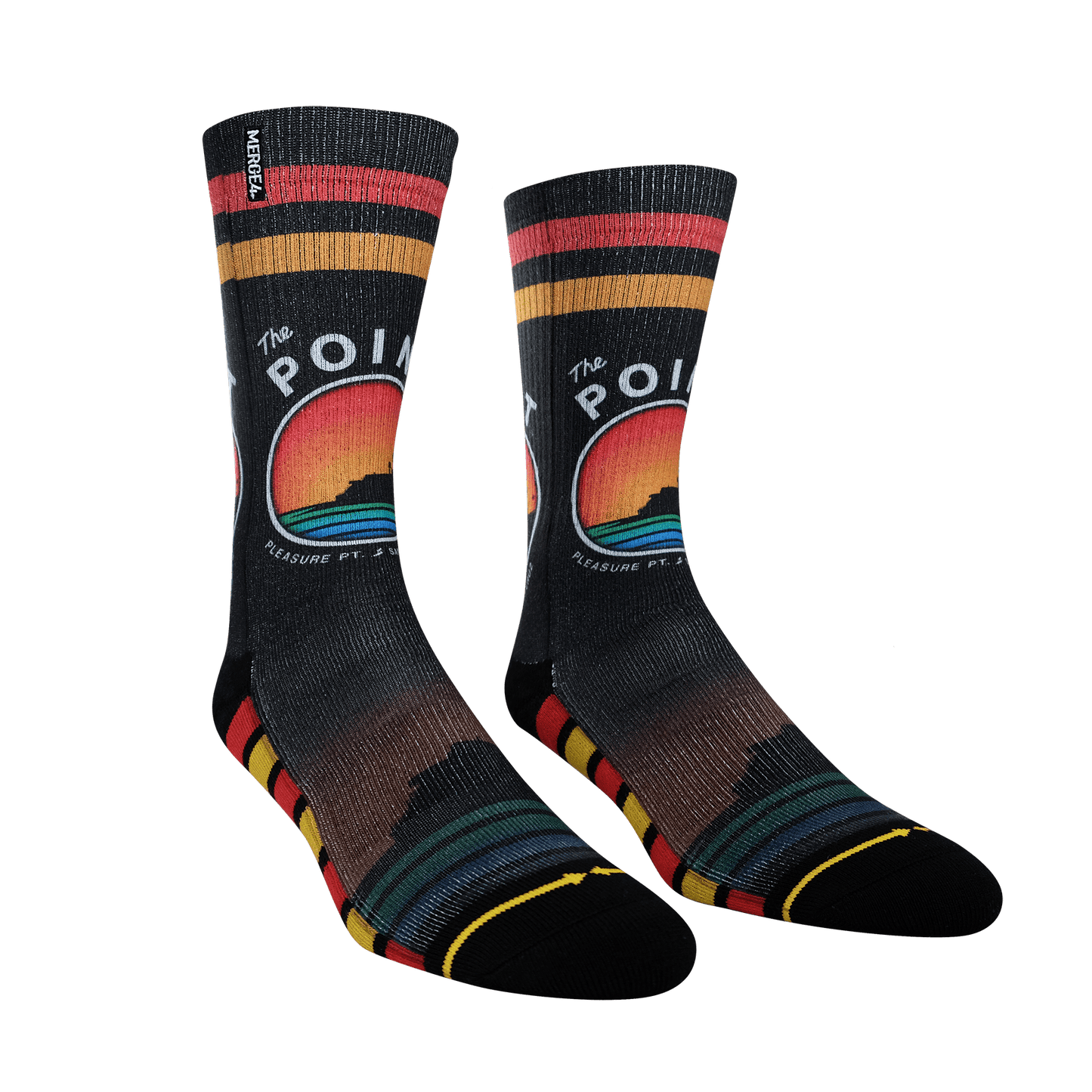 Slidertown The Point Adult Crew Socks