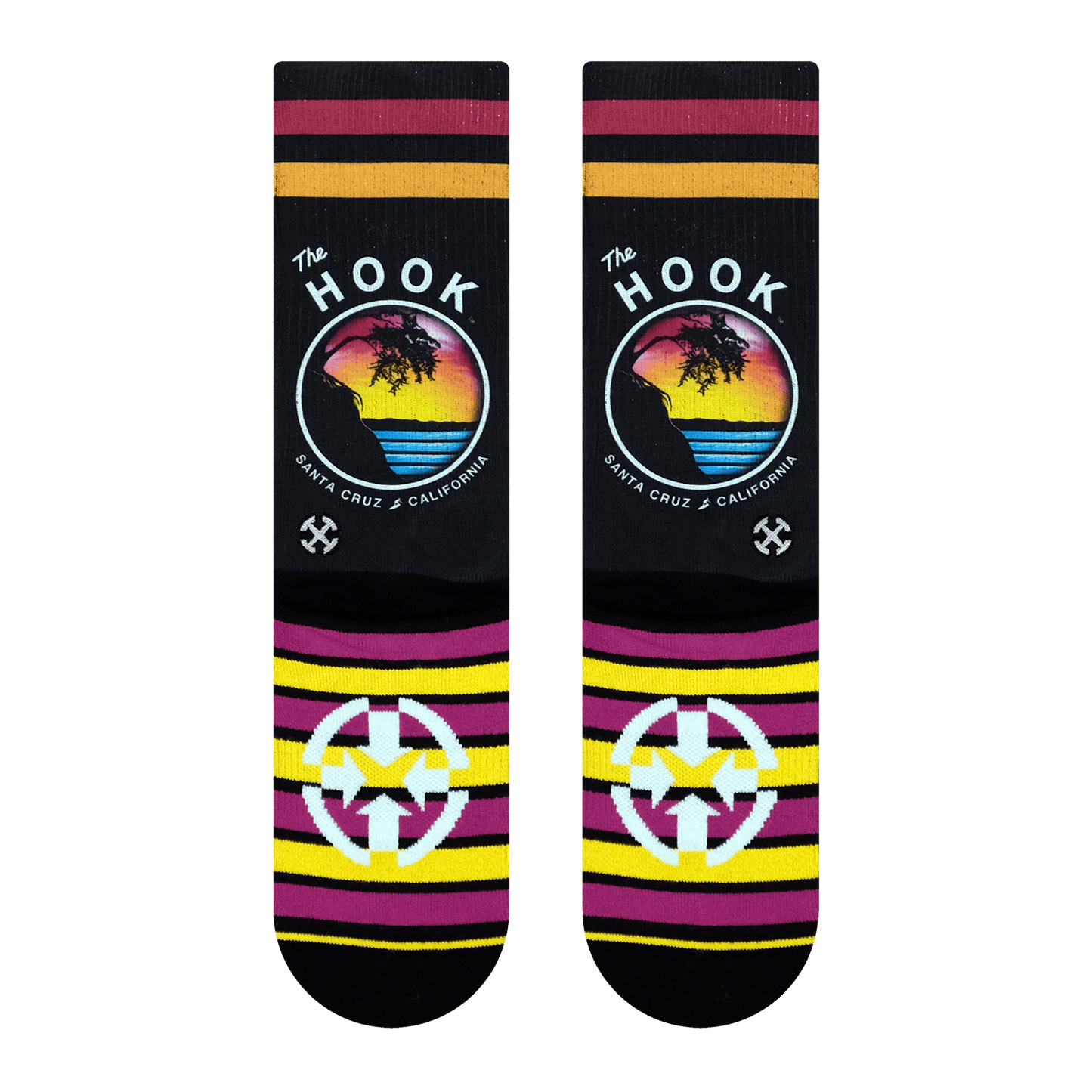 Slidertown The Hook Adult Crew Socks