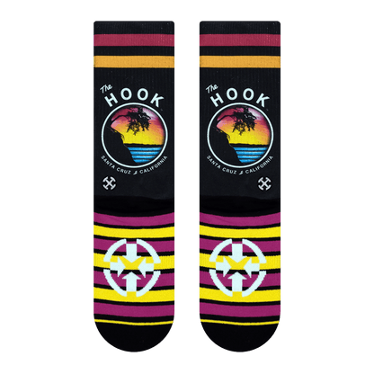 Slidertown The Hook Adult Crew Socks