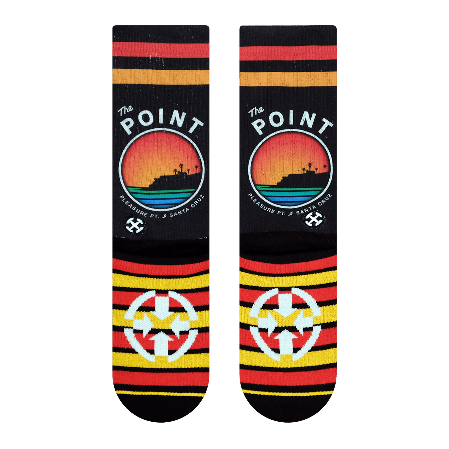 Slidertown The Point Adult Crew Socks