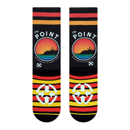 Slidertown The Point Adult Crew Socks