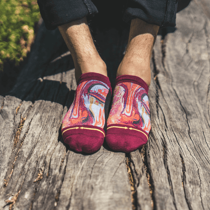 Taylor Reinhold Buddha Adult No Show Socks