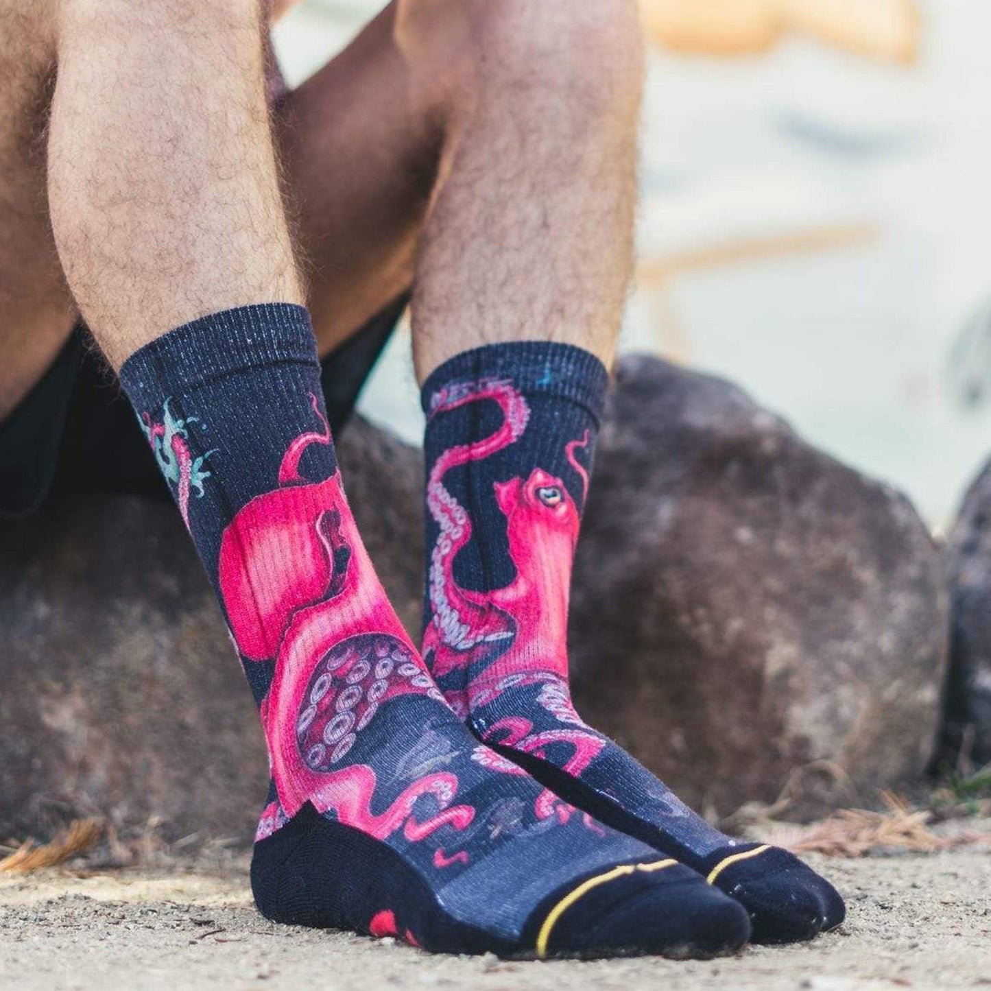 Caia Koopman Octopus Adult Crew Socks