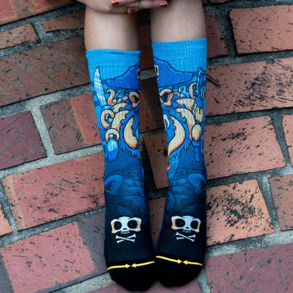Chump Magic Arrrctopus Youth Crew Socks