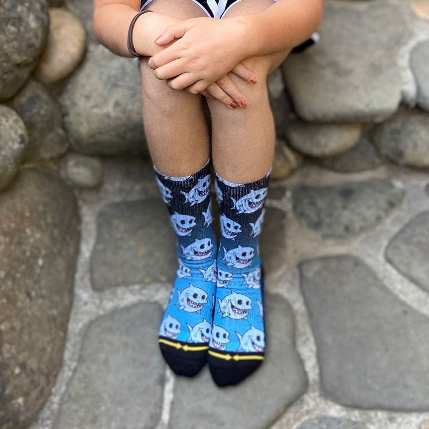 Chump Magic Fat Shark Youth Crew Socks