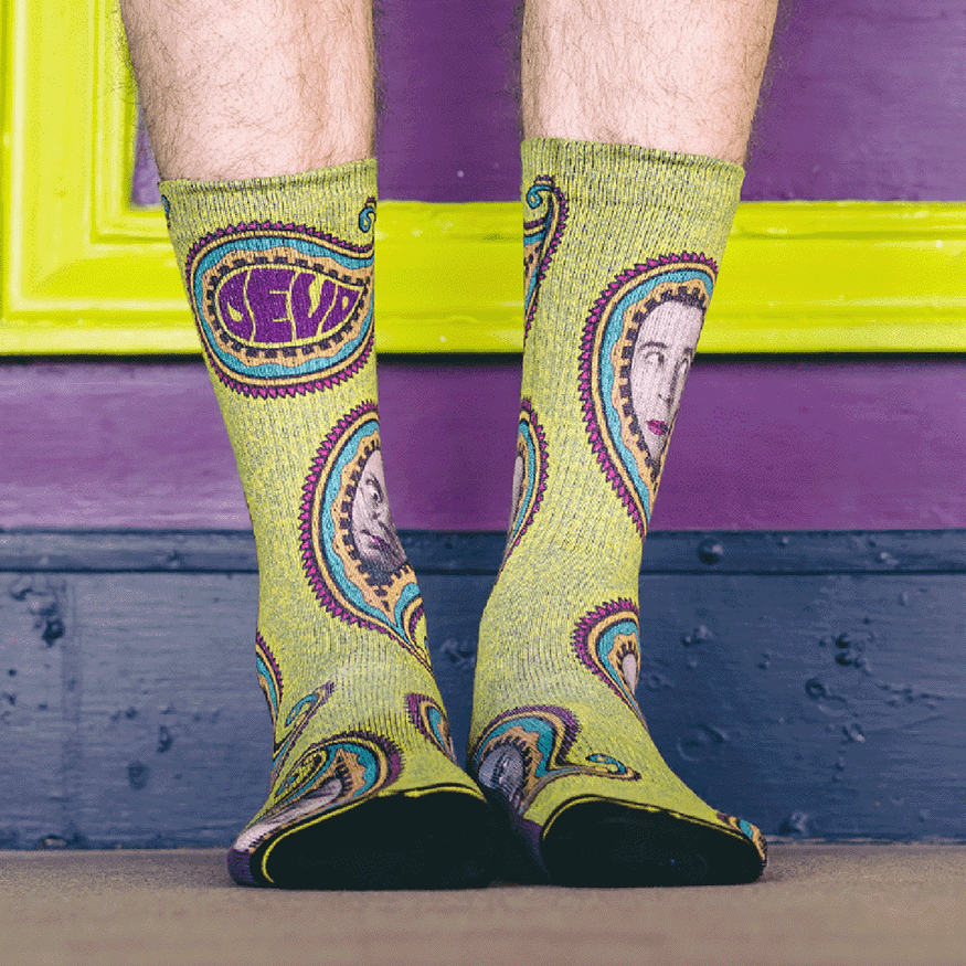 DEVO Adult Crew Socks 4-Pack