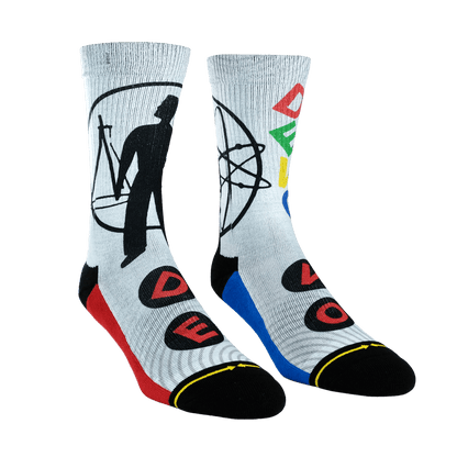 DEVO Science Boy Adult Crew Sock