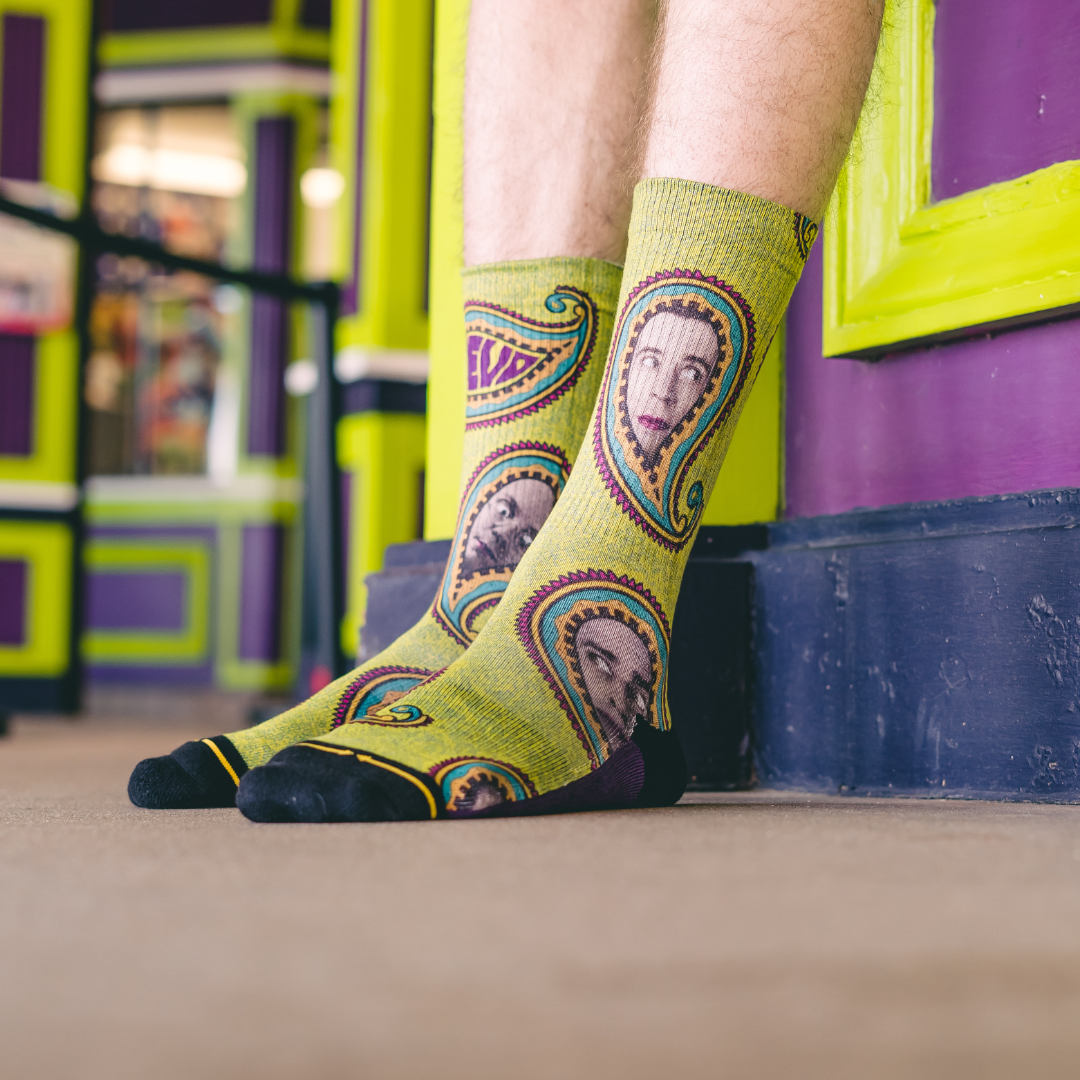 DEVO Are You Experienced? Adult Crew Socks