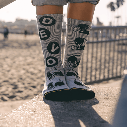 DEVO Bombs Away Adult Crew Sock