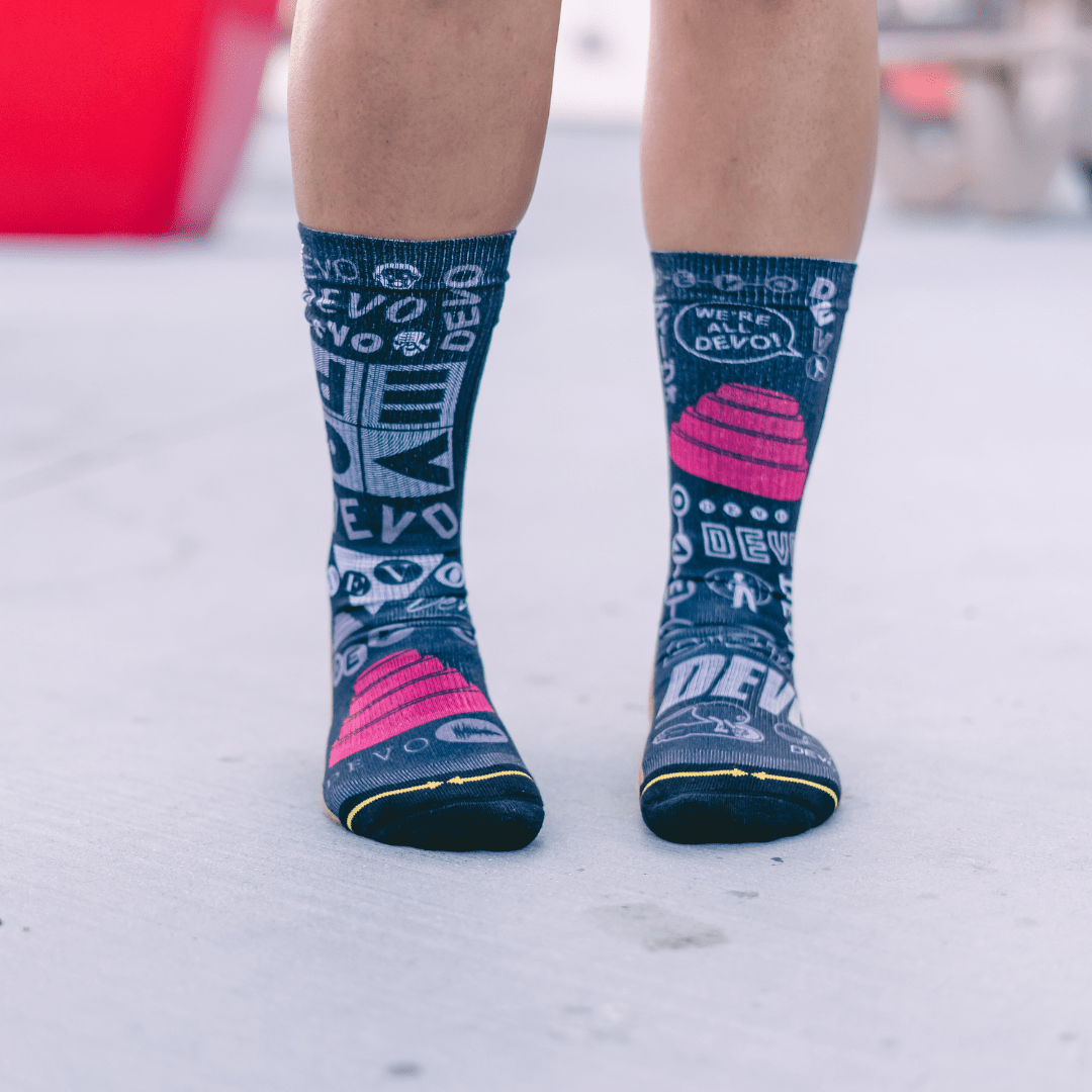 Devo Obsesso Adult Crew Socks