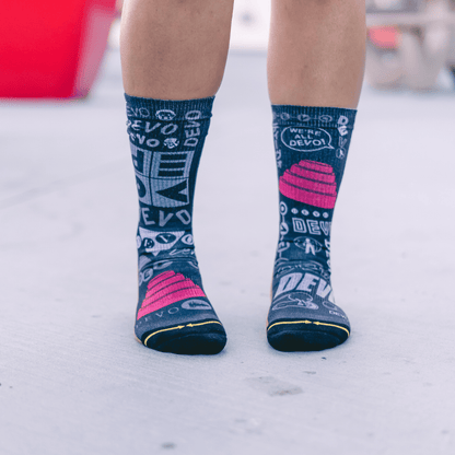 Devo Obsesso Adult Crew Socks