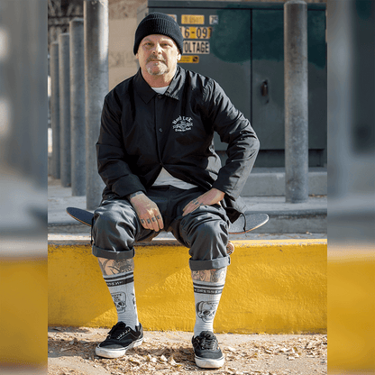 MERGE4 X Eric Dressen Adult Mid Length Socks