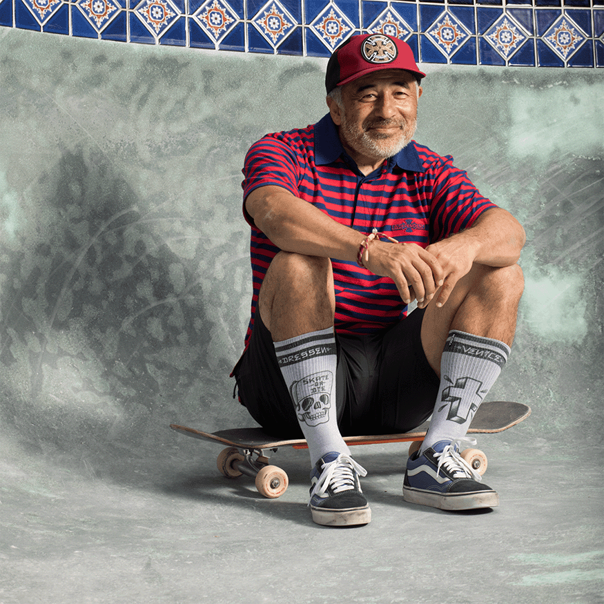 MERGE4 X Eric Dressen Adult Mid Length Socks