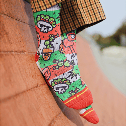 Frida Dreams Adult Crew Socks Art By Walmazan