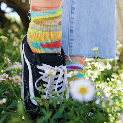 Glory Adult Quarter Crew Socks With Art By Scotty Greathouse