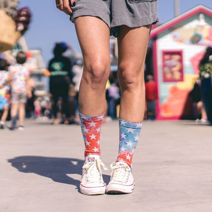 Old Glory Adult Crew Socks