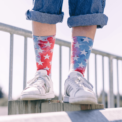 Old Glory Adult Crew Socks