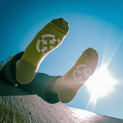Olive Organic Cotton Adult No Show Socks