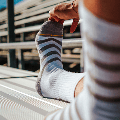 Performance White Adult Crew Socks 3-Pack