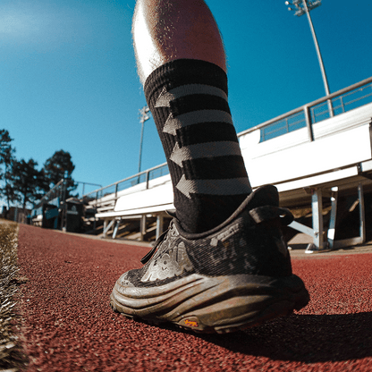Performance Black Adult Crew Socks 3-Pack