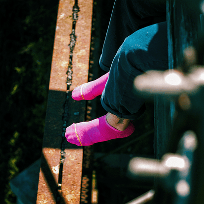 REPREVE® Berry Adult No Show Socks