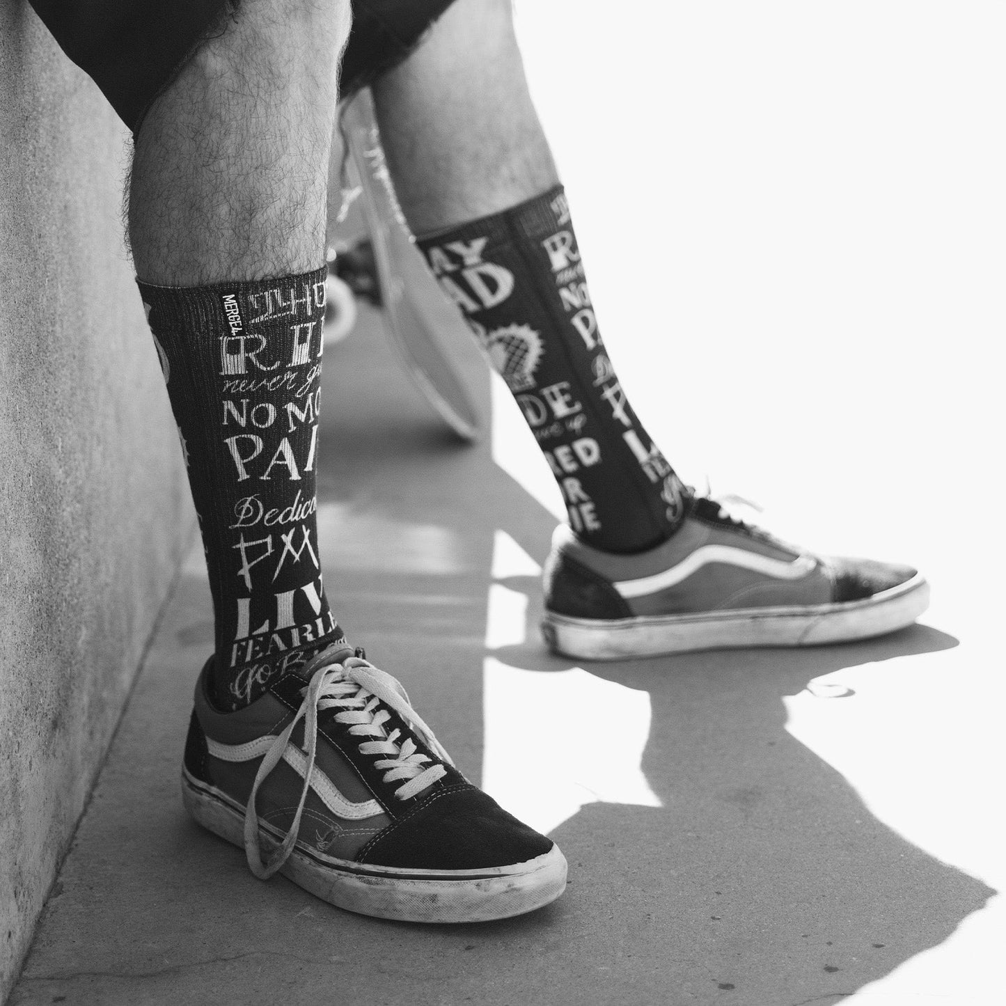 Rick Thorne Stay Rad Adult Mid Length Socks