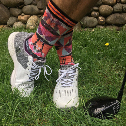 Scott Greathouse Eyes Adult Crew Sock