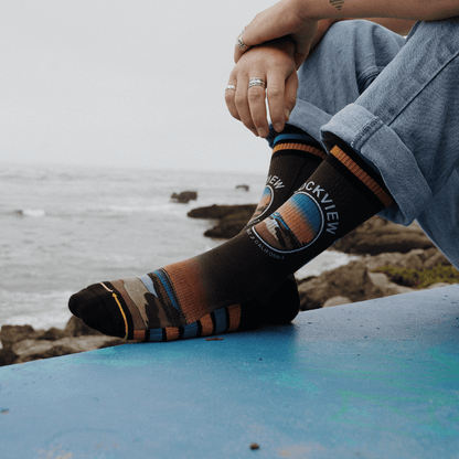Slidertown Rockview Adult Crew Socks
