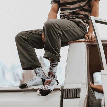 Sublime Bad Fish Mid-Length Adult Socks By Sublime