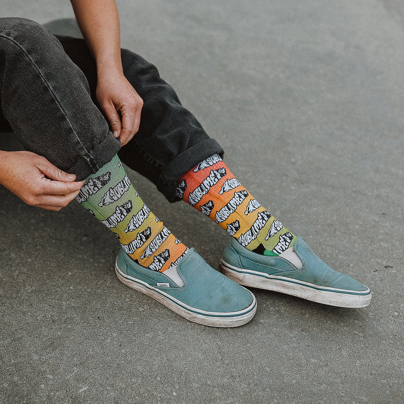 Sublime Joints Adult Crew Socks