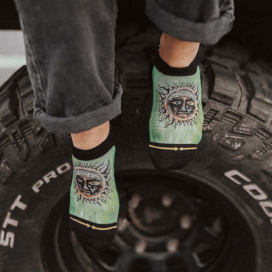 Sublime Sun Album Cover Adult No Show Socks By Sublime