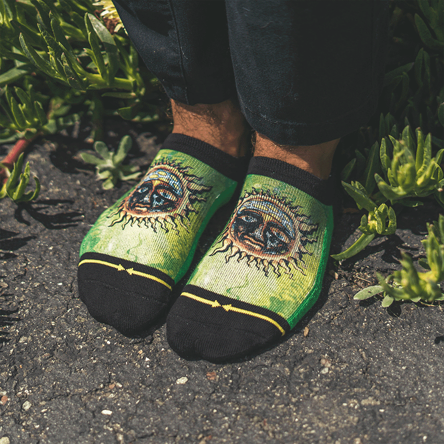 Sublime Sun Album Cover Adult No Show Socks By Sublime