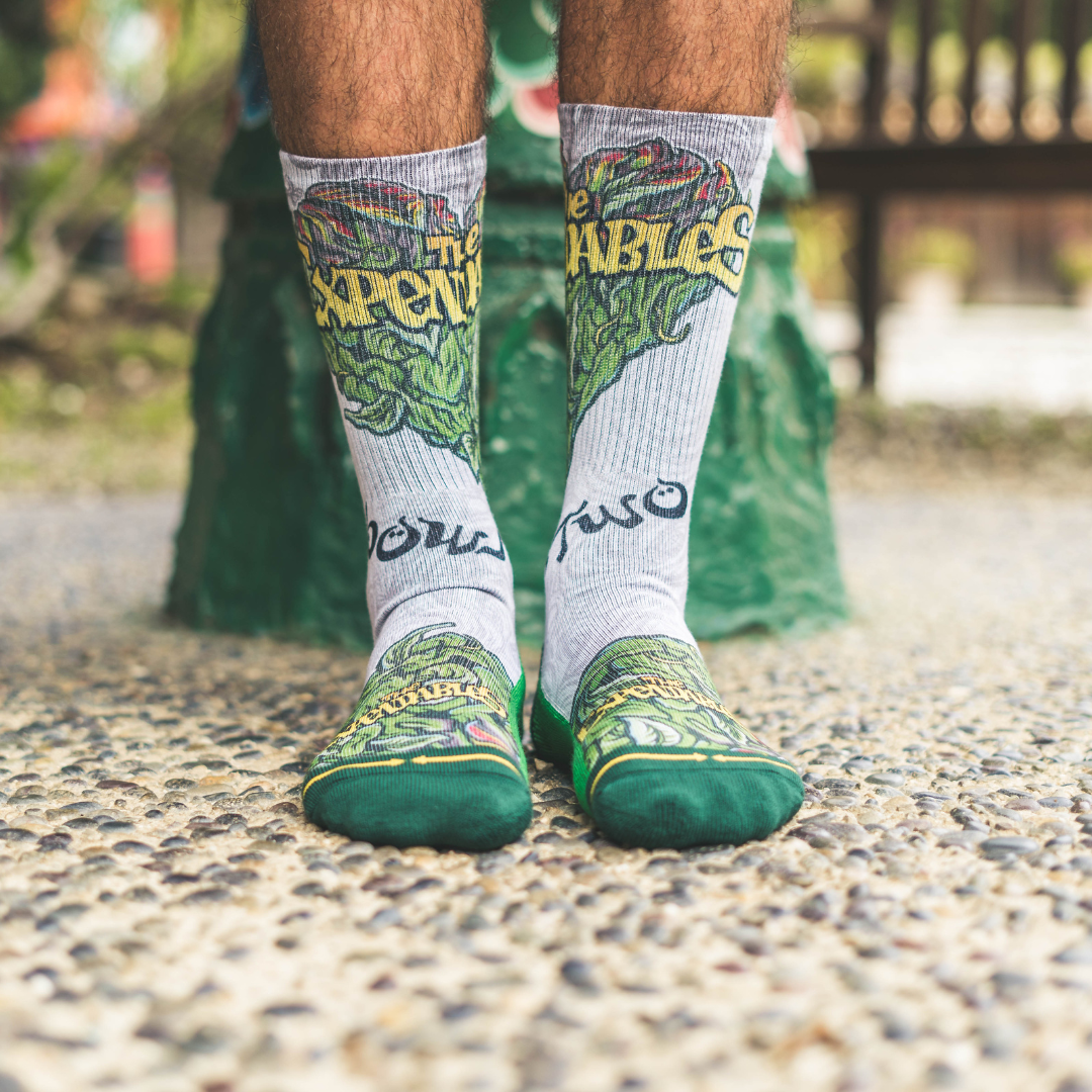 The Expendables Bowl For Two Adult Crew Socks