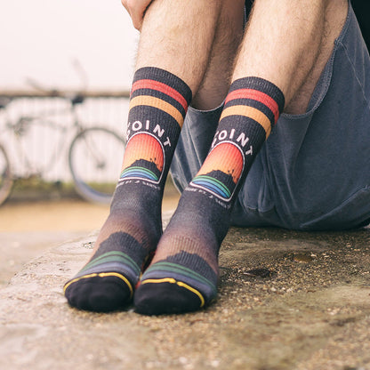 Slidertown The Point Adult Crew Socks