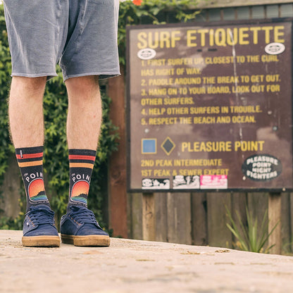 Slidertown The Point Adult Crew Socks