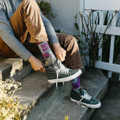 Weeman War Pigs Adult Crew Socks