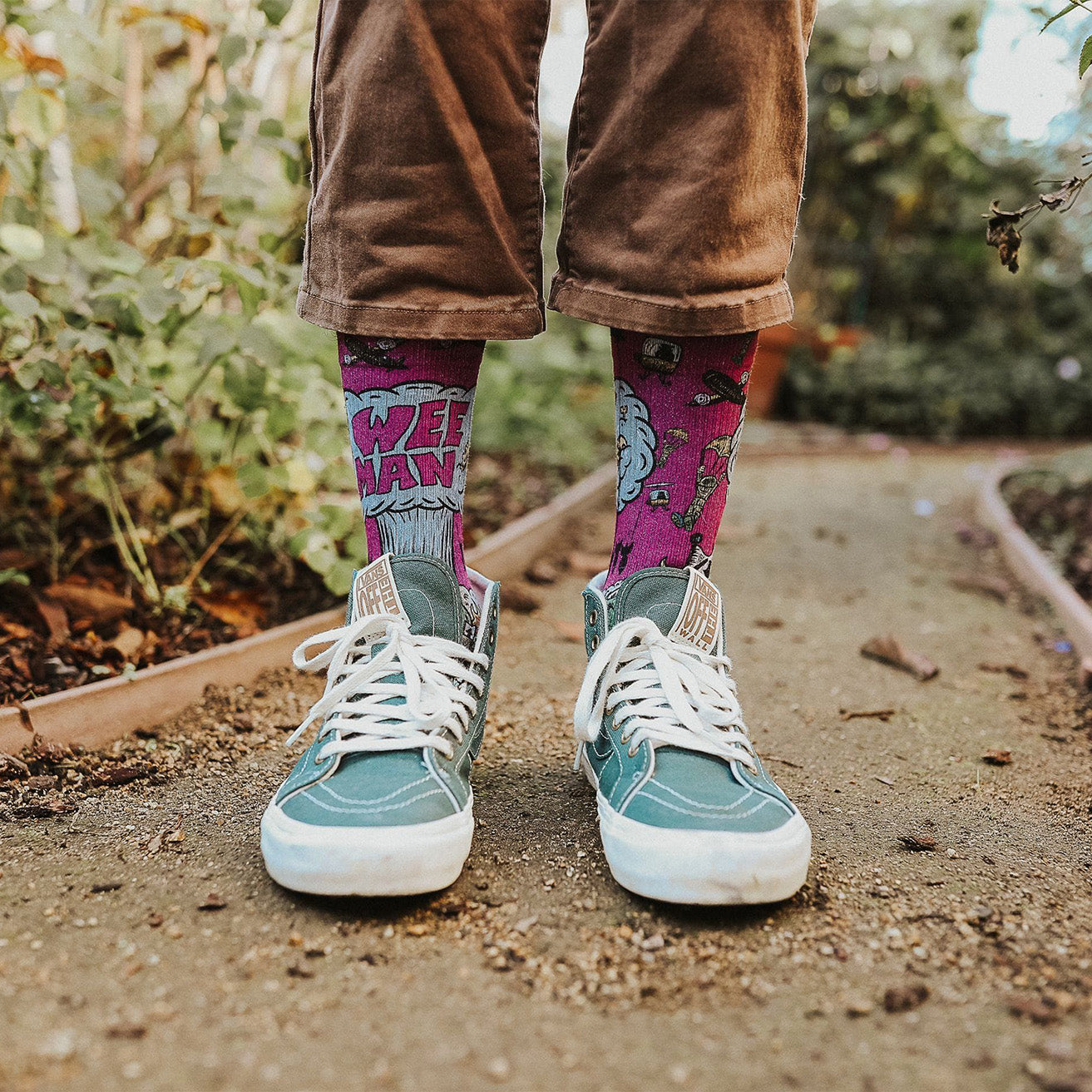 Weeman War Pigs Adult Crew Socks