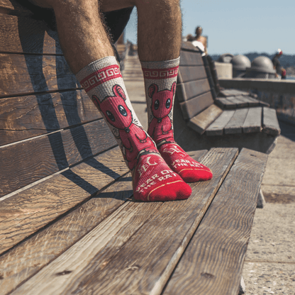 Year of the Rat Adult Crew Socks