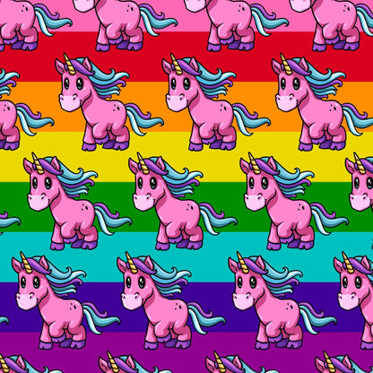 Pride Unicorn Adult Crew Socks
