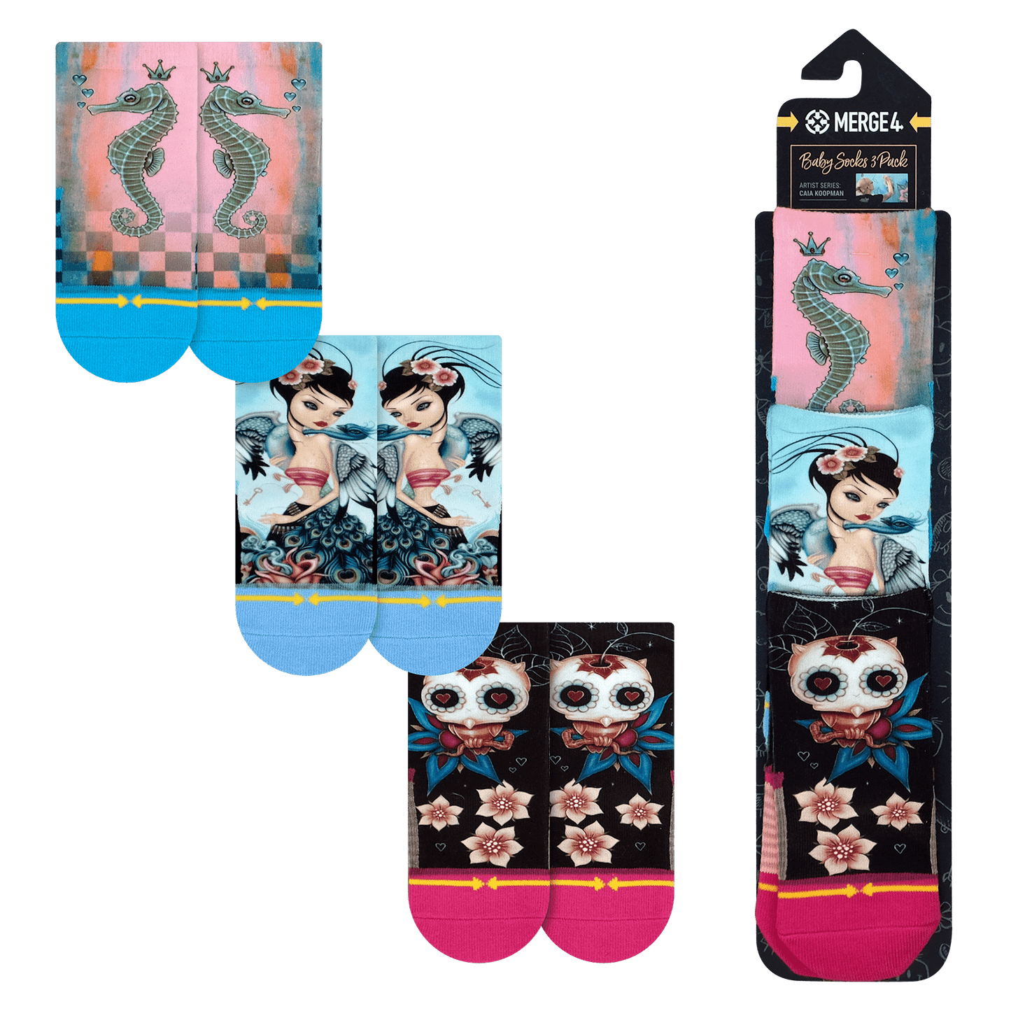 Caia Koopman Baby Sock 3-Pack