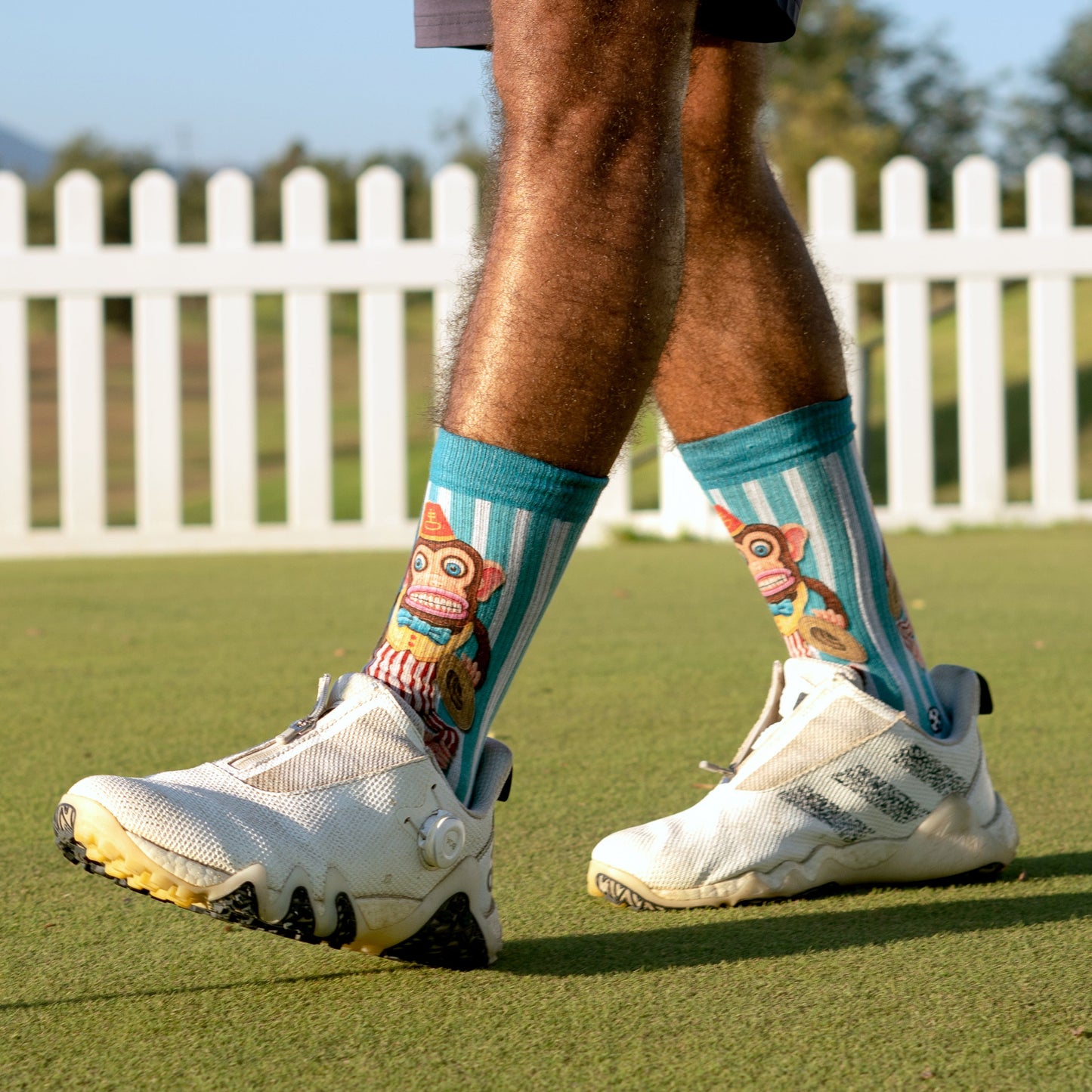 Dirk Hays Banging Monkey Adult Crew Sock