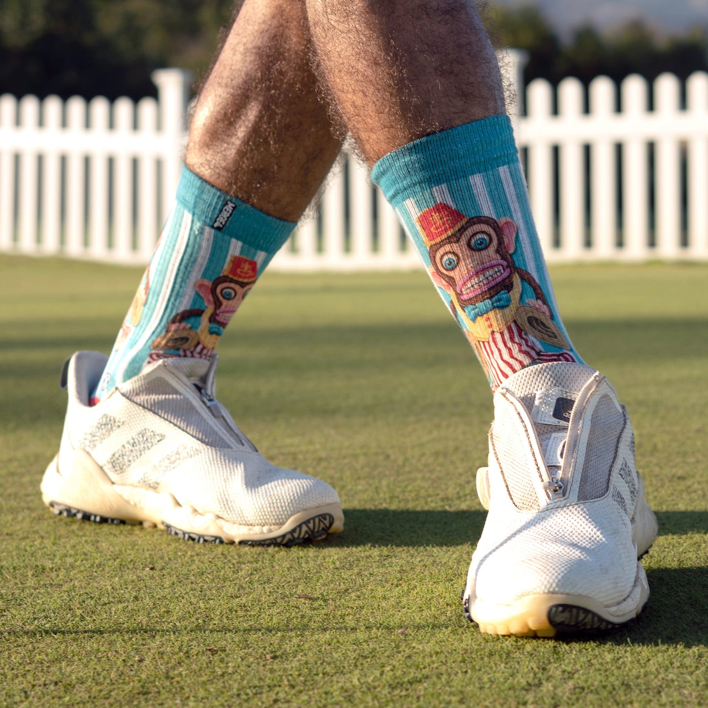 Dirk Hays Banging Monkey Adult Crew Sock
