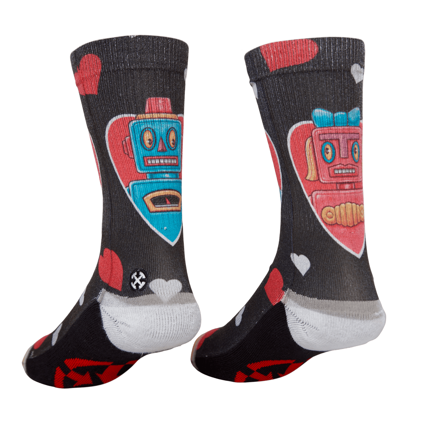 Dirk Hays Computer Love Adult Crew Socks