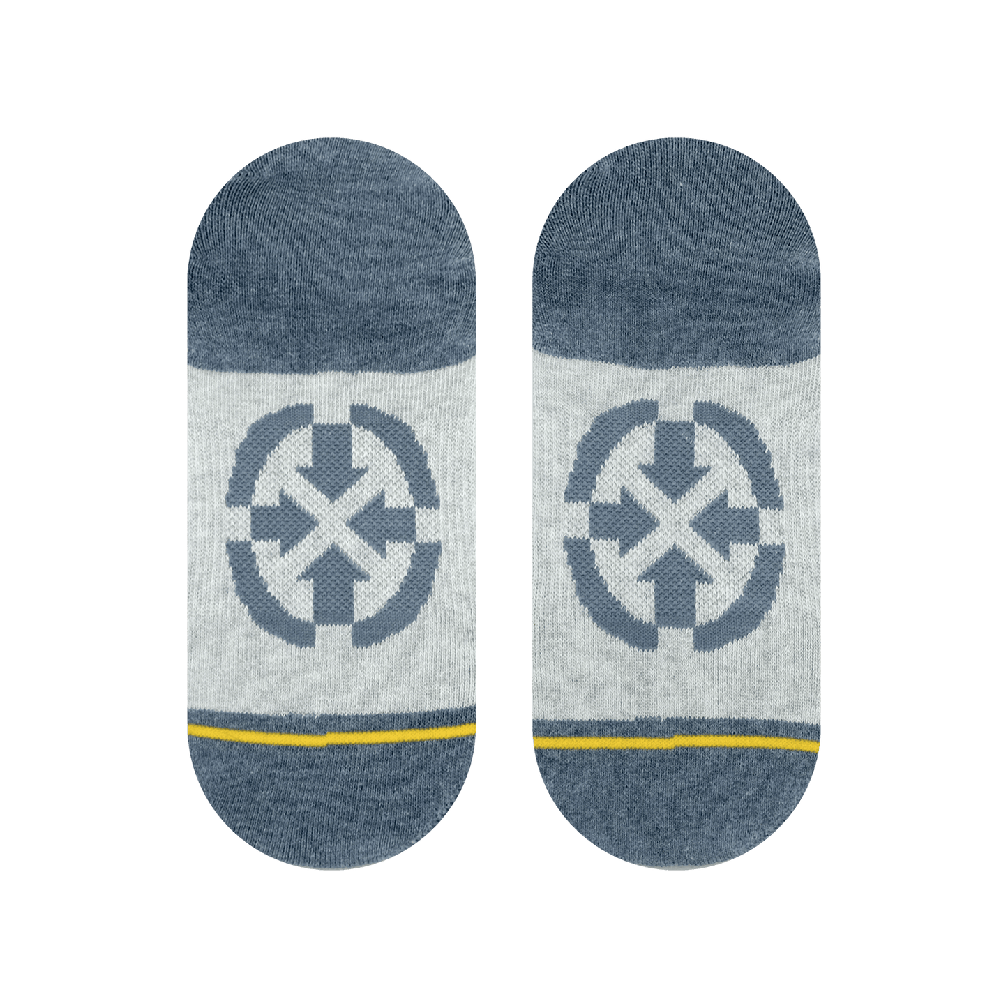Plant-Based Dye Adult No Show Socks 3-Pack