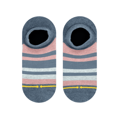 Plant-Based Dye Adult No Show Socks 3-Pack