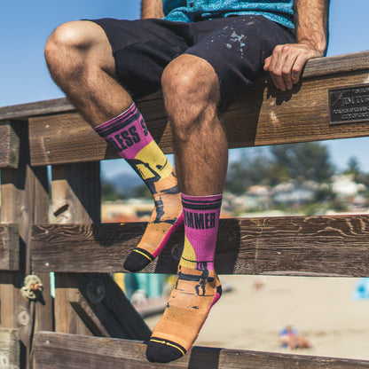 Endless Summer Adult Crew Socks